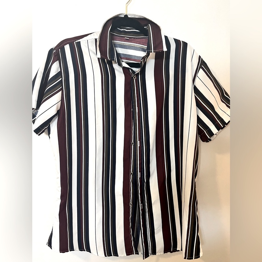 Button up shirt- stripes